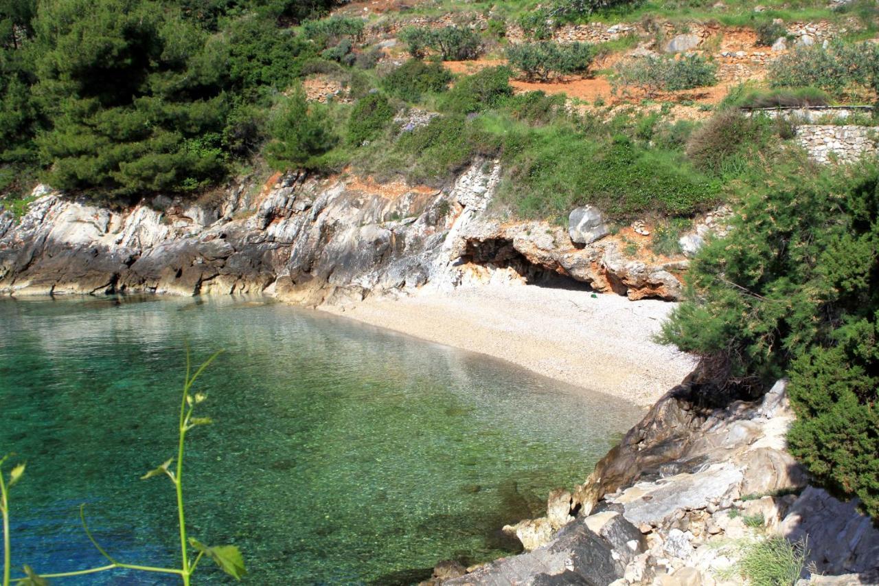 Seaside Secluded Apartments Cove Tvrdni Dolac, Hvar - 4008 Gdinj Kültér fotó