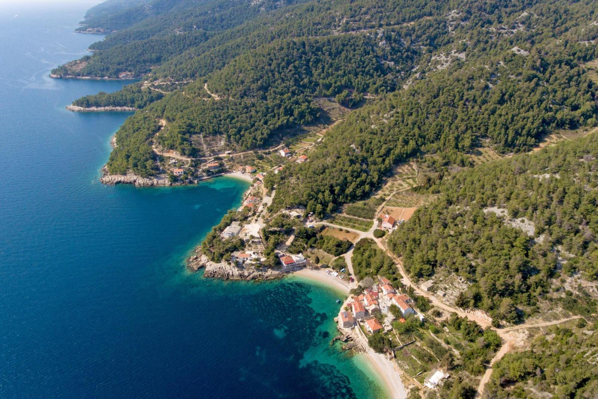 Seaside Secluded Apartments Cove Tvrdni Dolac, Hvar - 4008 Gdinj Kültér fotó